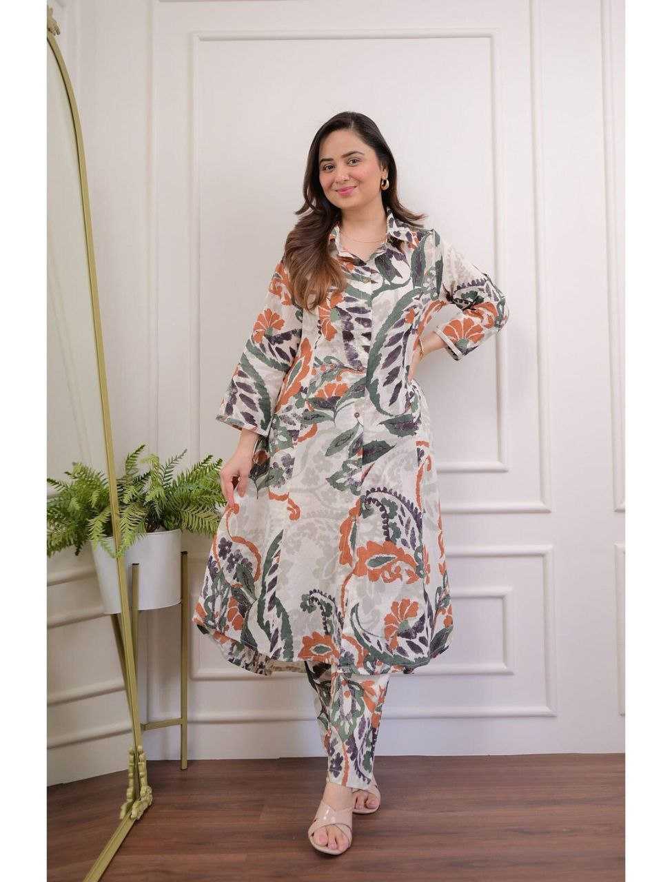 Ynf Cotton RIN220 lotus Kurti Wholesale Printed Kurtis Manufacturer
