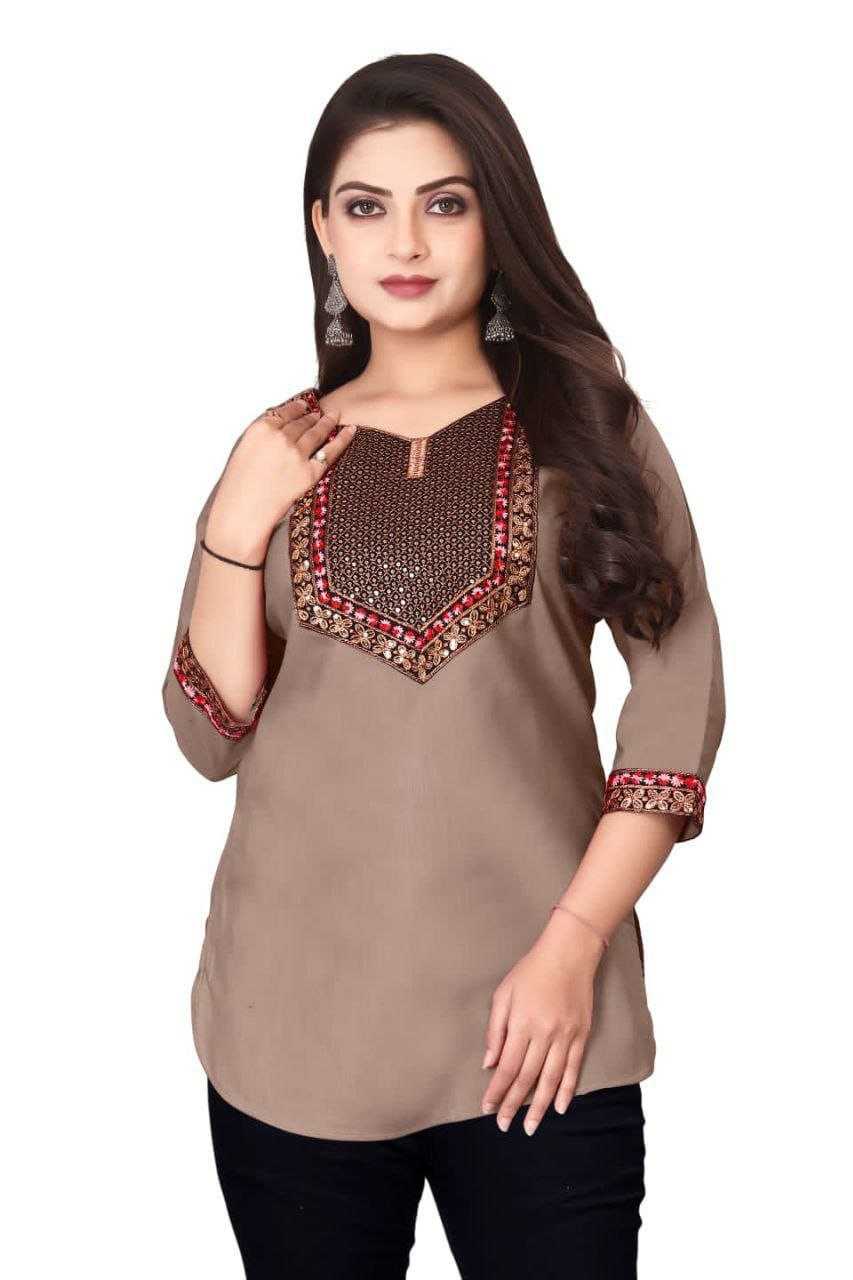 Ynf Cotton RIN220 MAJESTIC Kurti Plus Size Collections Wholesale Short Kurtis Fancy Kurti Manufacturer
