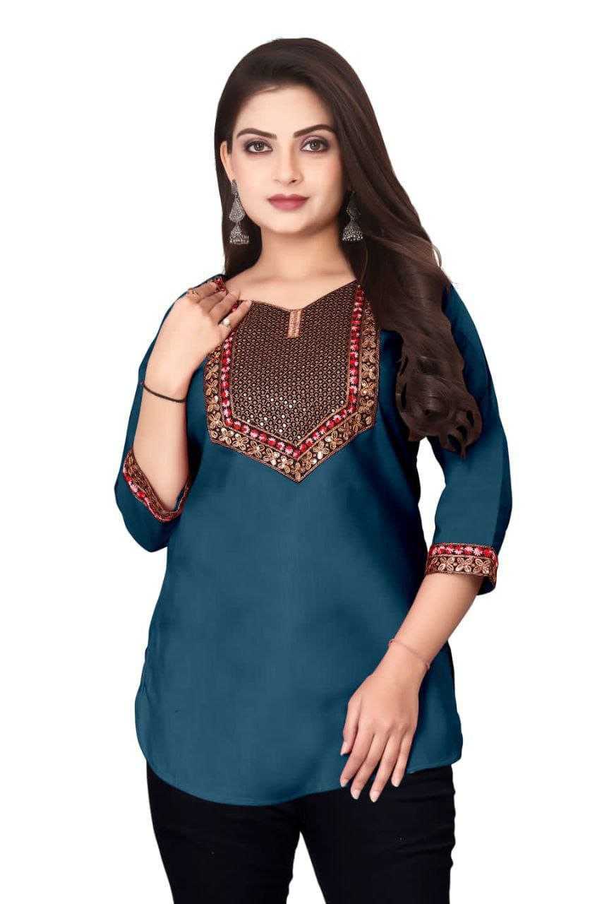 Ynf Cotton RIN220 MAJESTIC Kurti Plus Size Collections Wholesale Short Kurtis Fancy Kurti Manufacturer