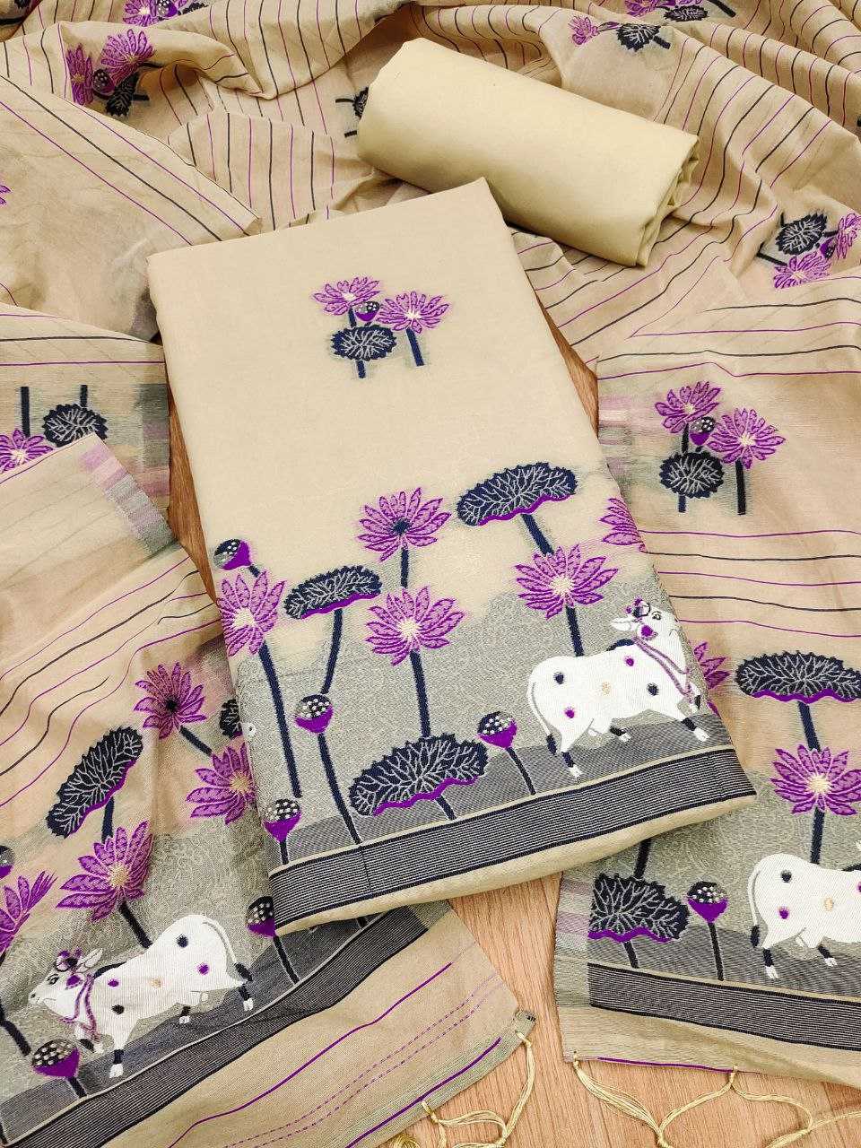 Ynf Cotton RIN221 AHALYA VOL 11 Suits & Dresses Wedding Collections Festive Collections Wholesale Ladies Salwar Suits Suit Material Cotton Dresses Manufacturer
