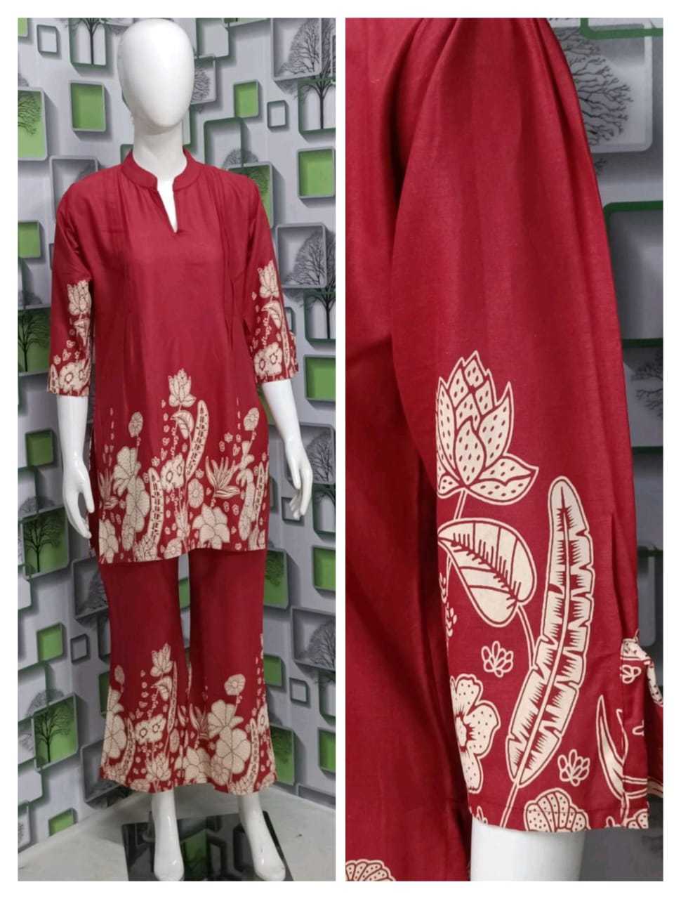 Ynf Cotton RIN222 104 Western Wears Wholesale Co-ord Set Manufacturer