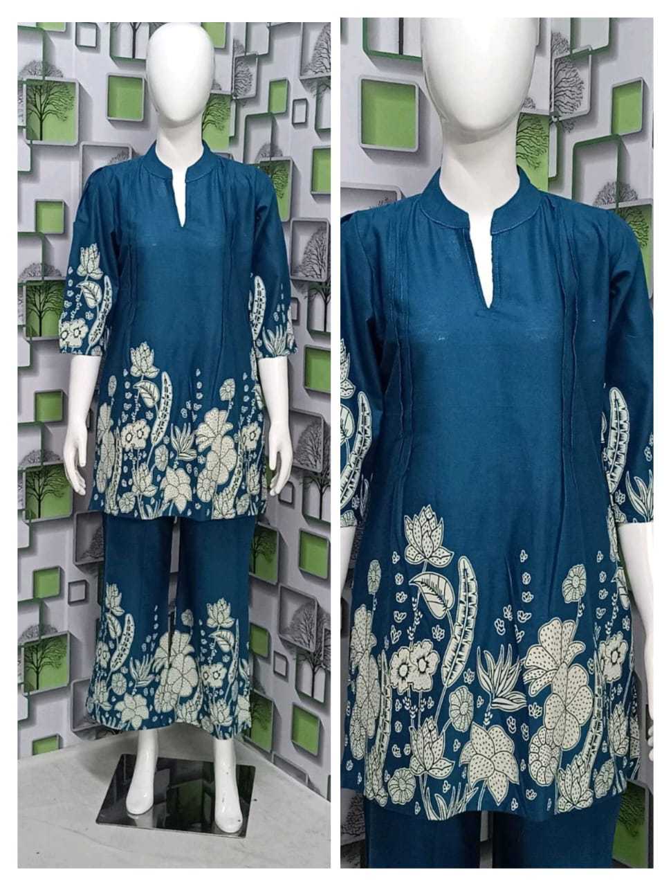 Ynf Cotton RIN222 104 Western Wears Wholesale Co-ord Set Manufacturer