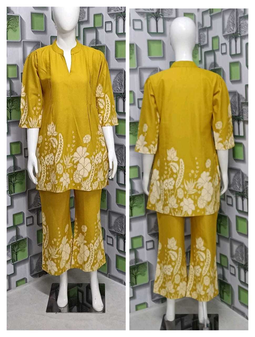 Ynf Cotton RIN222 104 Western Wears Wholesale Co-ord Set Manufacturer