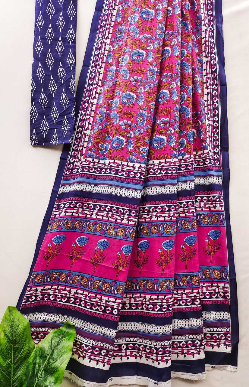 Ynf Cotton RIN229 93-8 Sarees Wholesale Printed Cotton Saree Cotton Sarees Mulmul Cotton Sarees Manufacturer