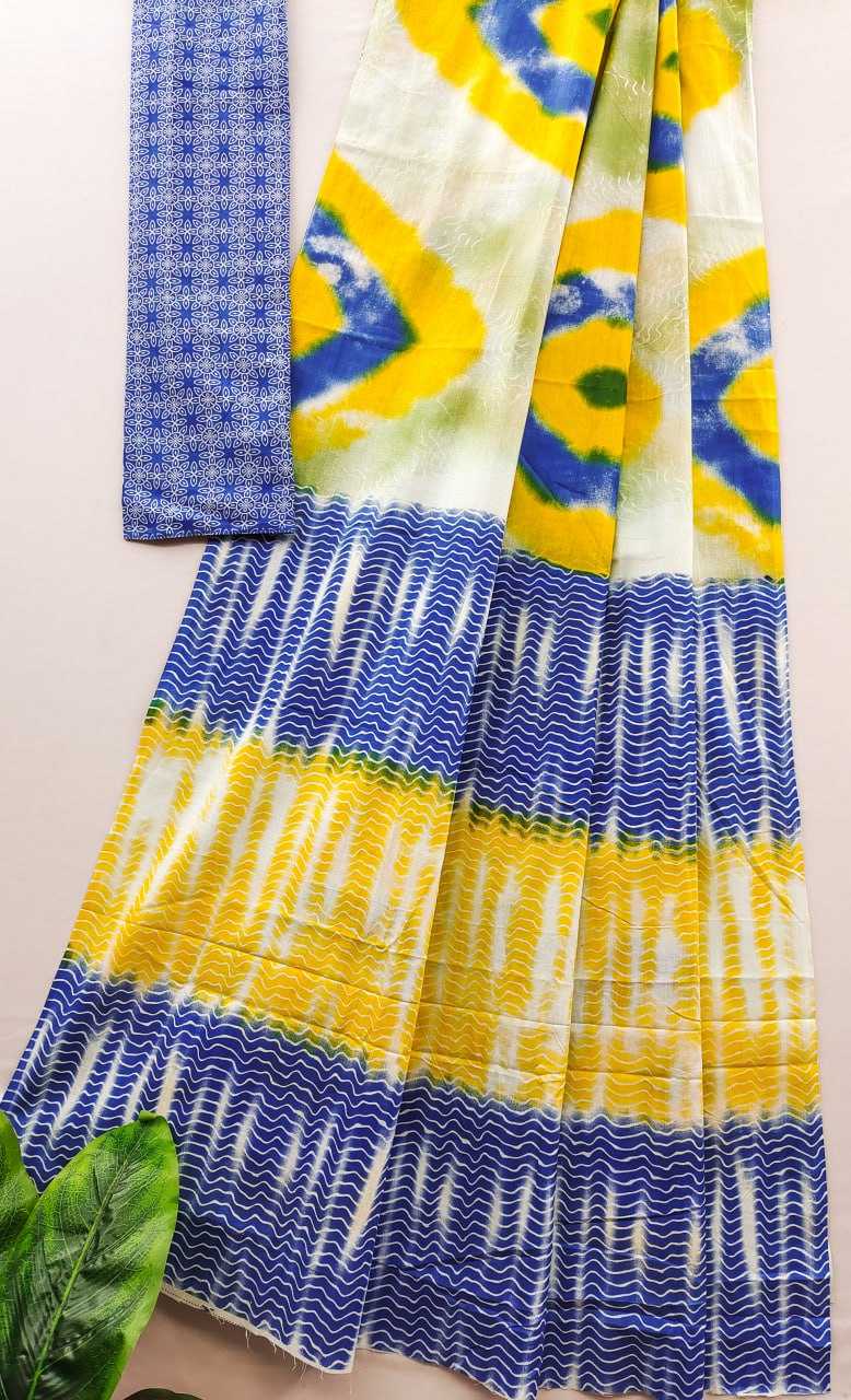 Ynf Cotton RIN229 93-9 Sarees Wholesale Printed Cotton Saree Cotton Sarees Mulmul Cotton Sarees Manufacturer