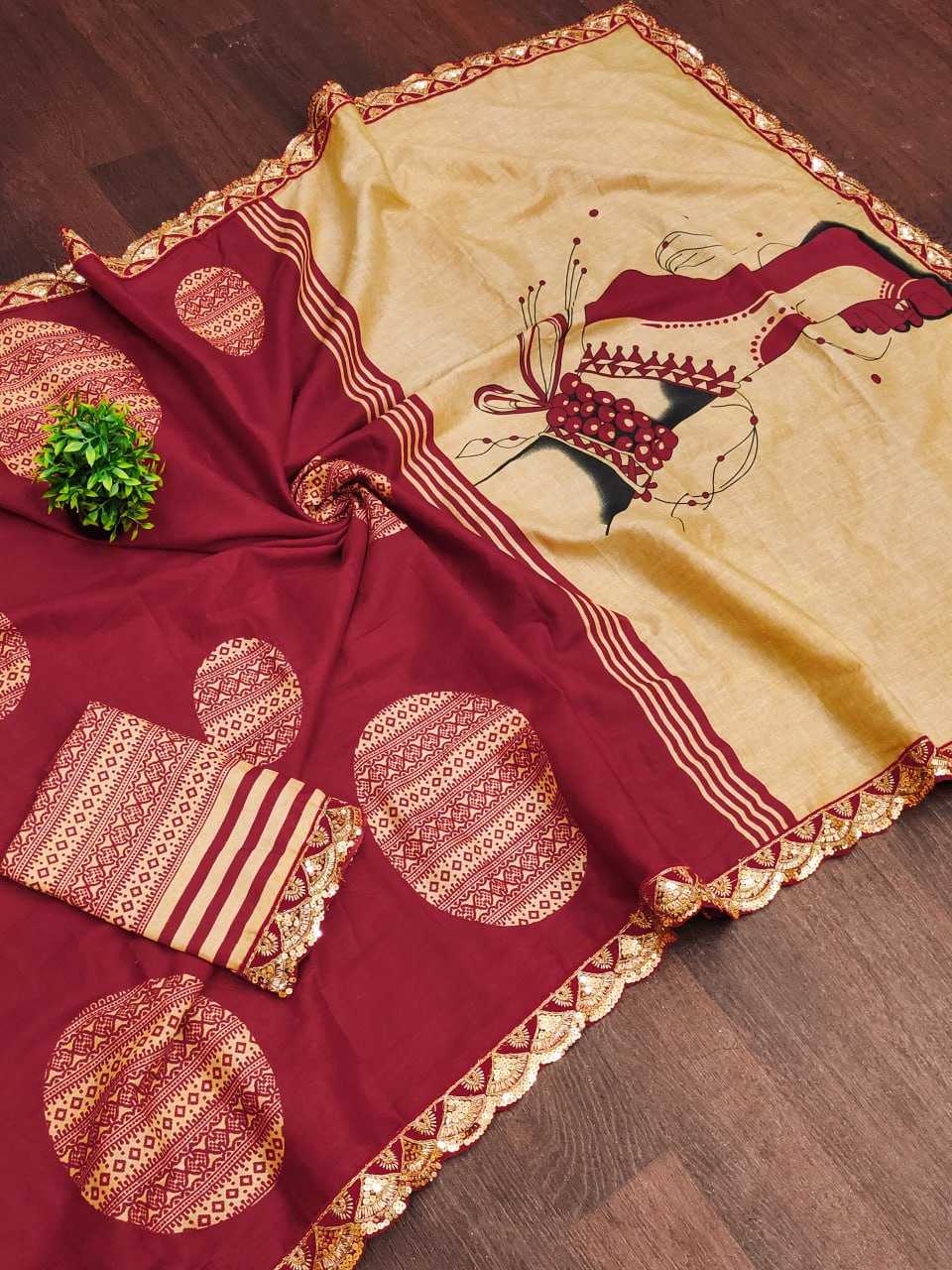 Ynf Cotton RIN229 DURGA Festive Collections Wholesale Durga Pooja Sarees Manufacturer
