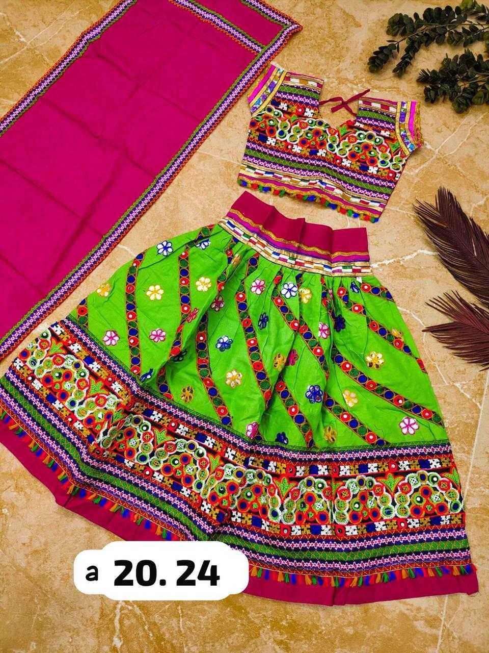 Ynf Cotton RIN235 MORE MIRAR Kids Wear Festive Collections Wholesale Kids Lehenga Kids Lehenga Choli Kids Navratri Outfits Manufacturer