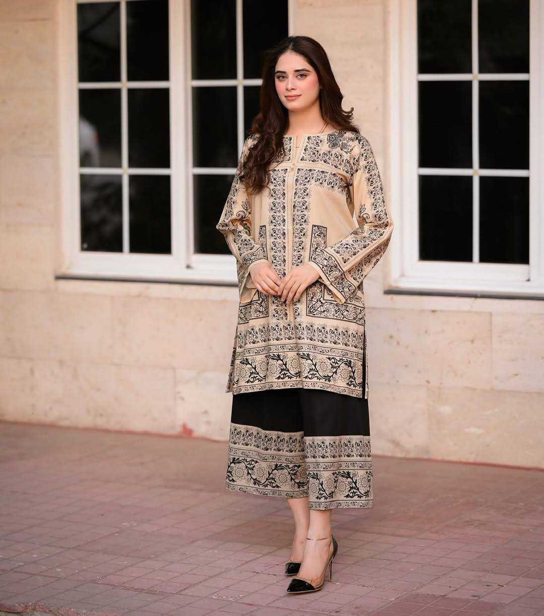 Ynf Crepe KESH141 1123 Kurti Wholesale Printed Kurtis Kurtis With Bottom Embroidered Kurtis Manufacturer