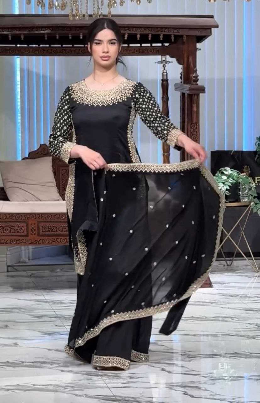 Ynf Crepe KESH158 5056 Suits & Dresses Wedding Collections Wholesale Ladies Suits Sharara Salwar Suits Haldi Outfits Manufacturer