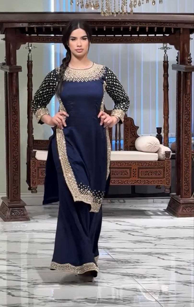 Ynf Crepe KESH158 5056 Suits & Dresses Wedding Collections Wholesale Ladies Suits Sharara Salwar Suits Haldi Outfits Manufacturer