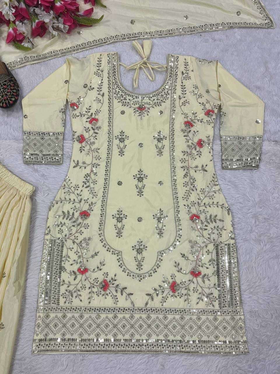 Ynf Crepe KESH515 3049 Suits & Dresses Wholesale Sharara Salwar Suits Embroidery Suits Designer Suits Manufacturer