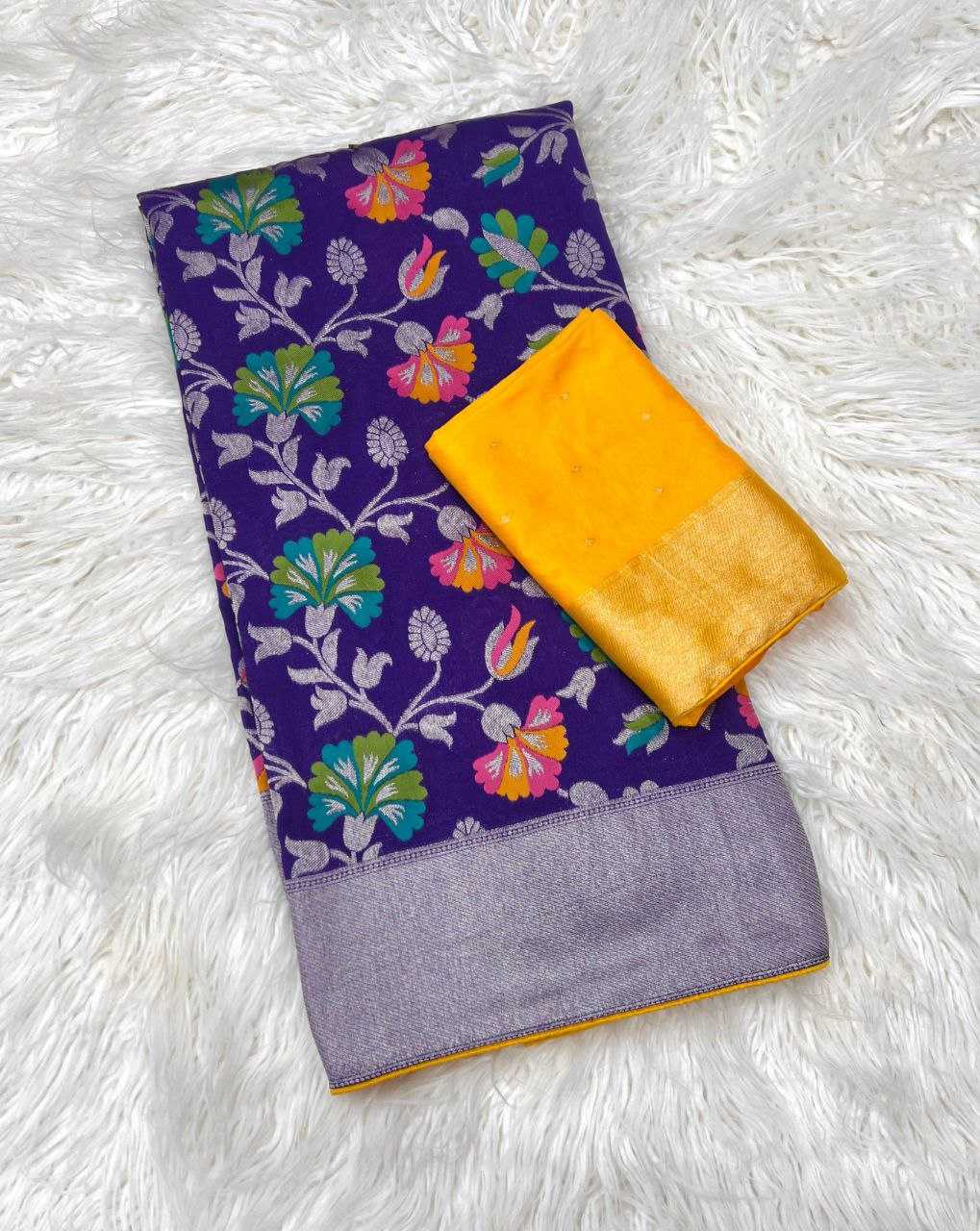 Ynf Crepe RIN225 943 Sarees Wedding Collections Festive Collections Wholesale Georgette Sarees Festive Sarees Sarees With Blouse Manufacturer