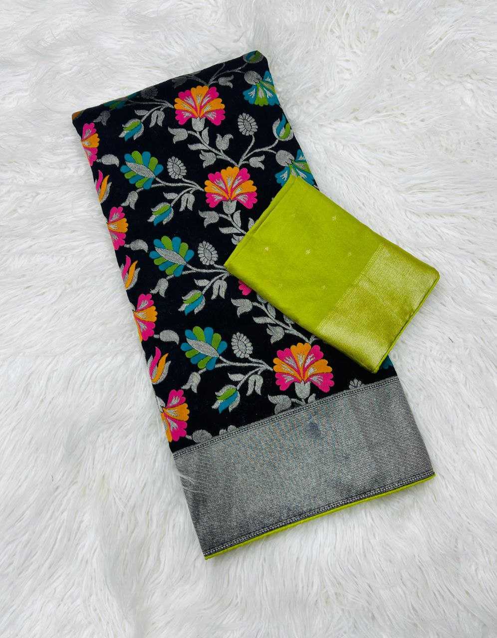 Ynf Crepe RIN225 943 Sarees Wedding Collections Festive Collections Wholesale Georgette Sarees Festive Sarees Sarees With Blouse Manufacturer
