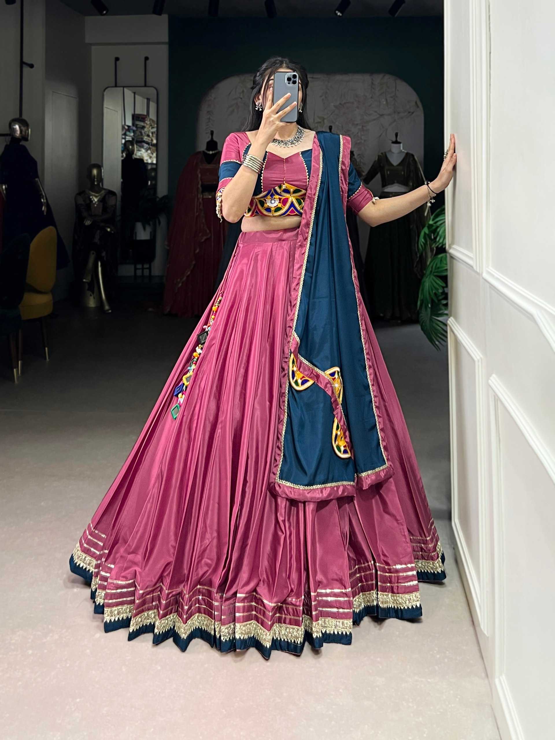 Ynf Crepe Silk KESH134 1656 Festive Collections Wholesale Navratri Chaniya Choli Manufacturer