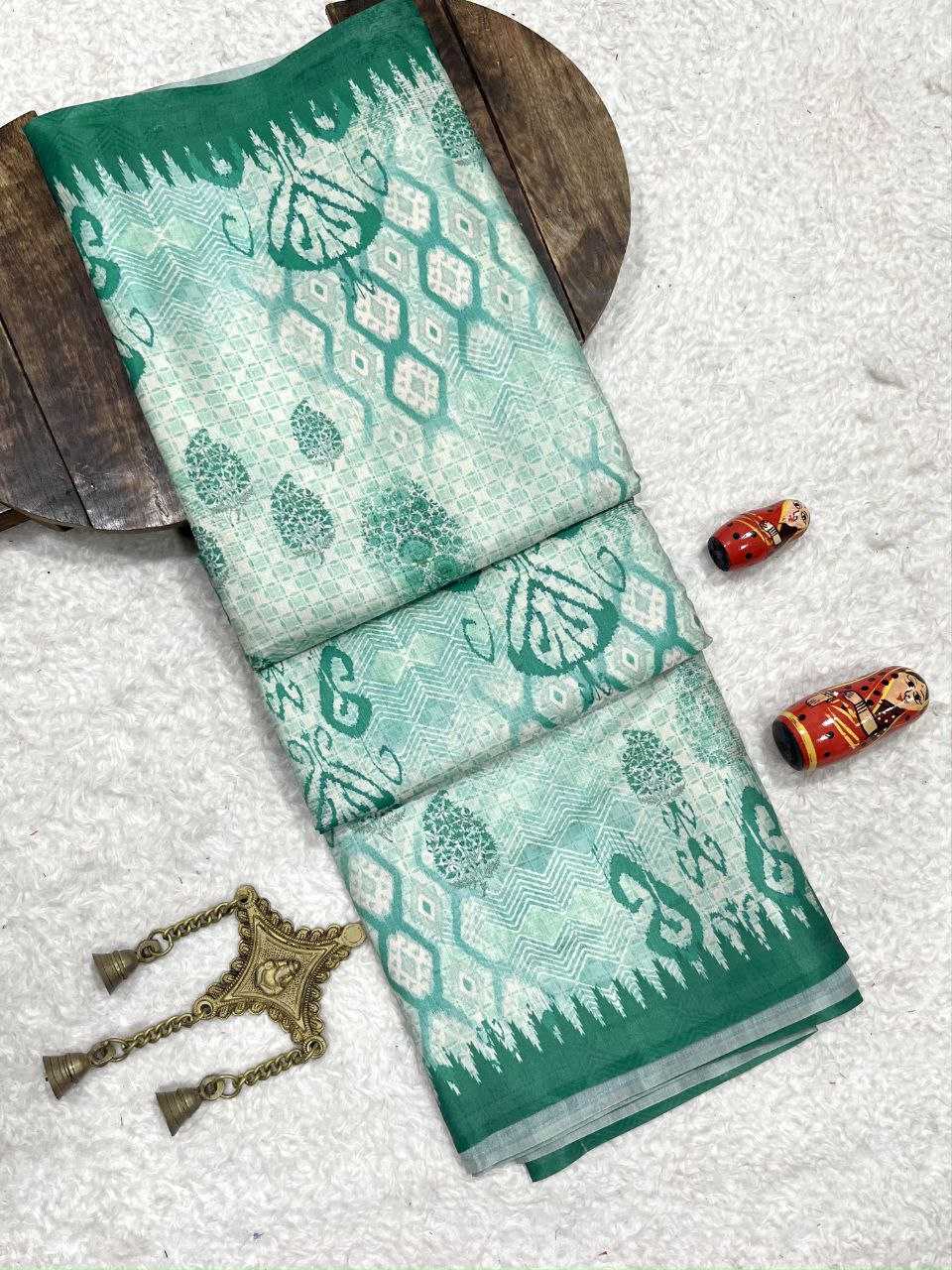 Ynf Crepe Silk KESH505 MAHIMA TREE Sarees Wedding Collections Festive Collections Wholesale Printed Sarees Silk Sarees Sarees With Blouse Manufacturer