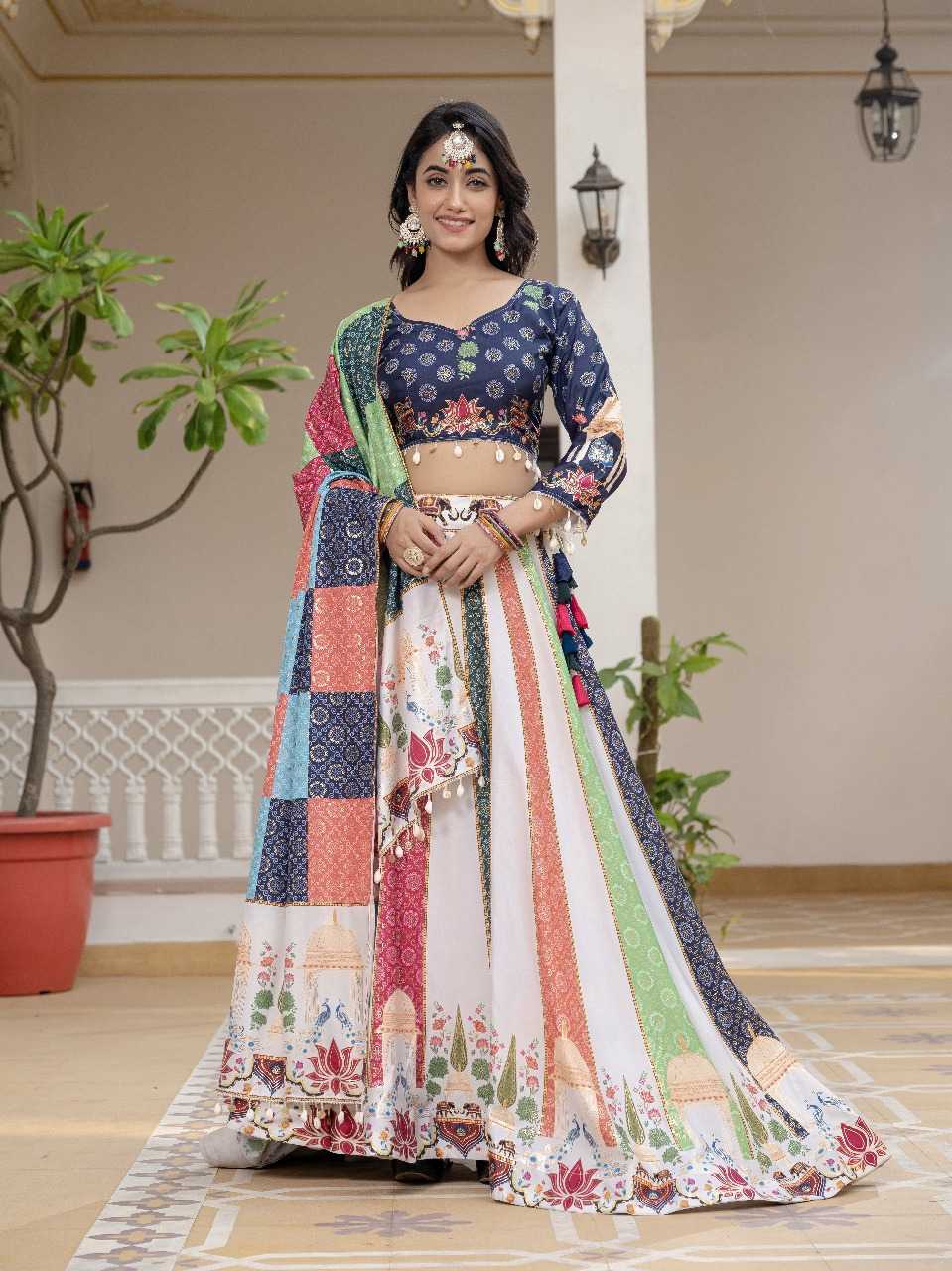 Ynf Crepe Silk RIN197 3069 Lehengas Wholesale Designer Lehenga Fancy Lehenga Bridal Lehenga Manufacturer