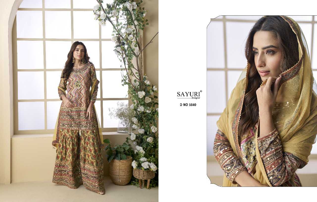 Ynf Crepe Silk RIN197 4950 Suits & Dresses Wholesale Party wear suits Bridal Suits Designer Suits Manufacturer