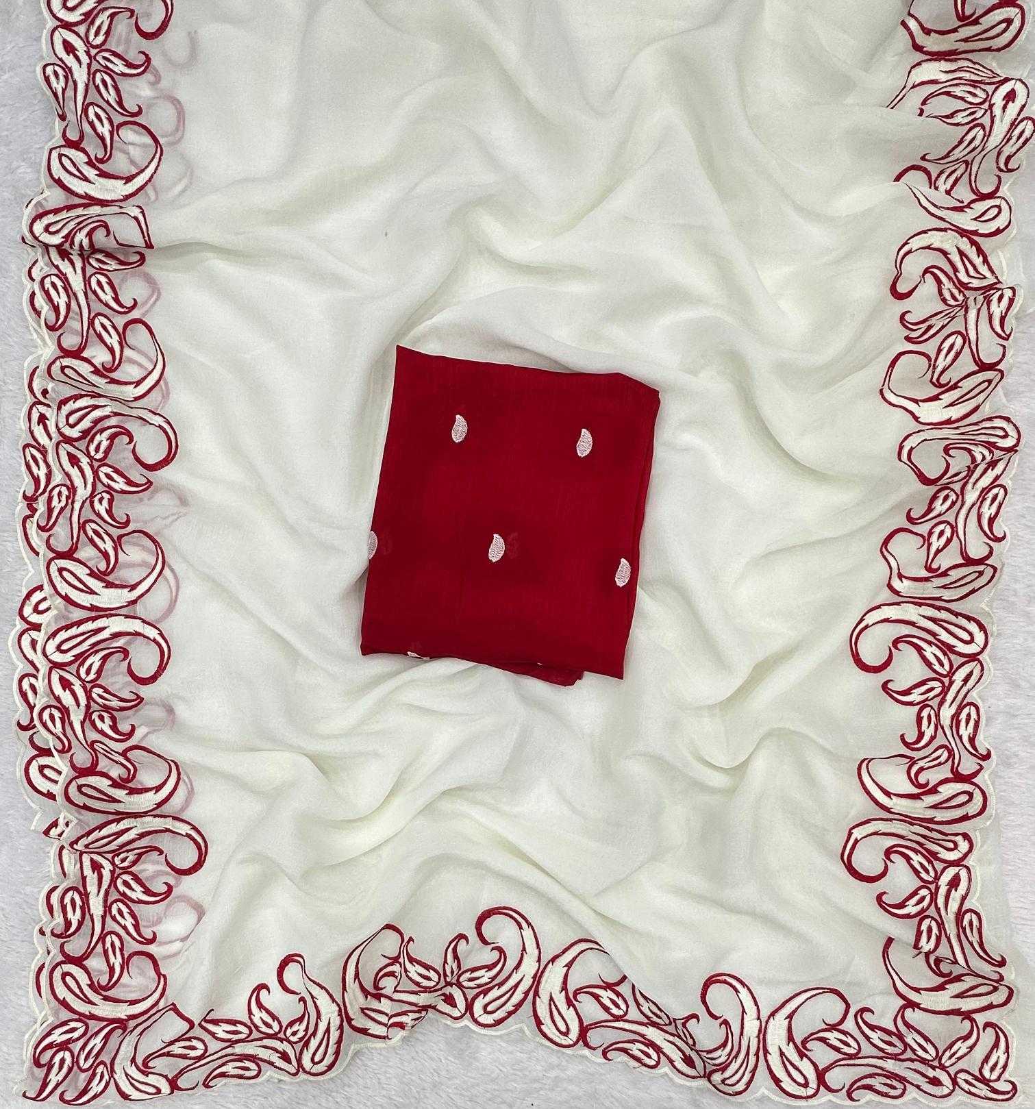 Ynf Crunchi KESH114 2126 Sarees Festive Collections Wholesale Embroidered Sarees Cutwork Saree Onam Collections Manufacturer