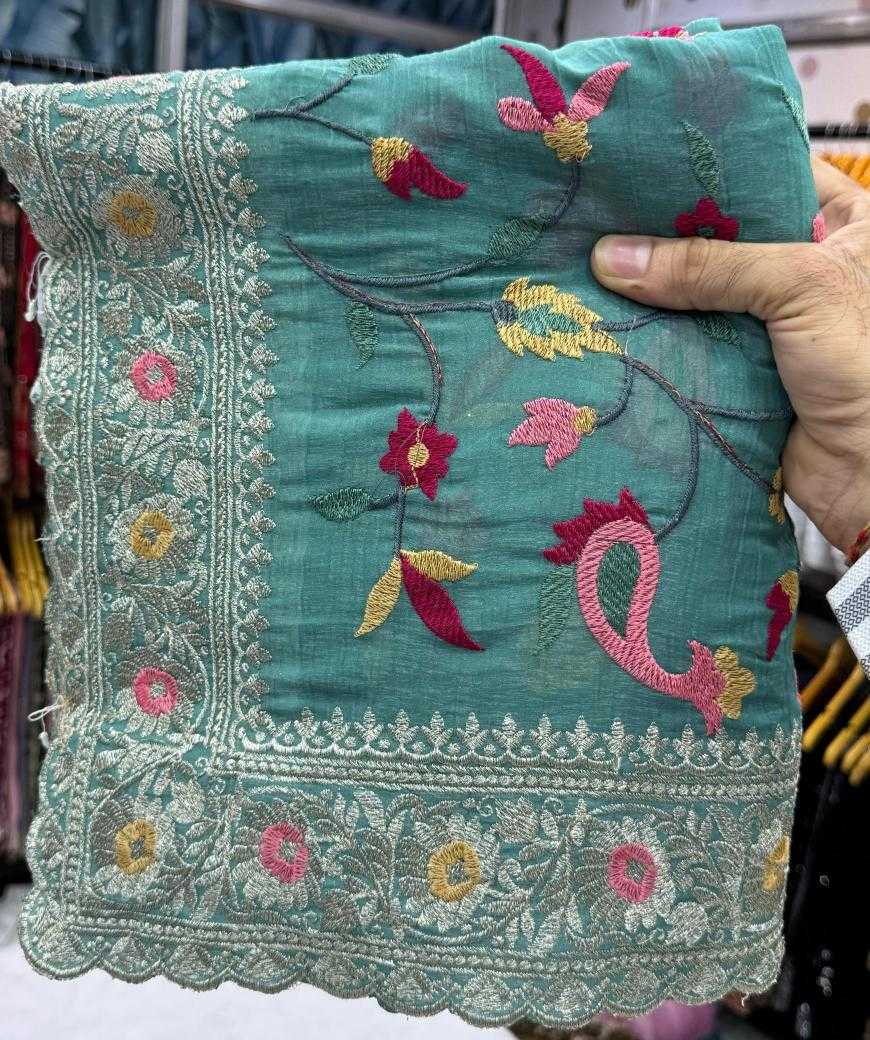 Ynf Crunchi KESH114 4837 Sarees Wholesale Designer Sarees Kashmiri Sarees Zari Border Sarees Manufacturer