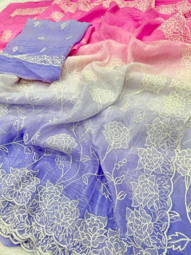 Ynf Crunchi KESH114 4839 Sarees Wholesale Designer Sarees Fancy Sarees Cutwork Saree Manufacturer