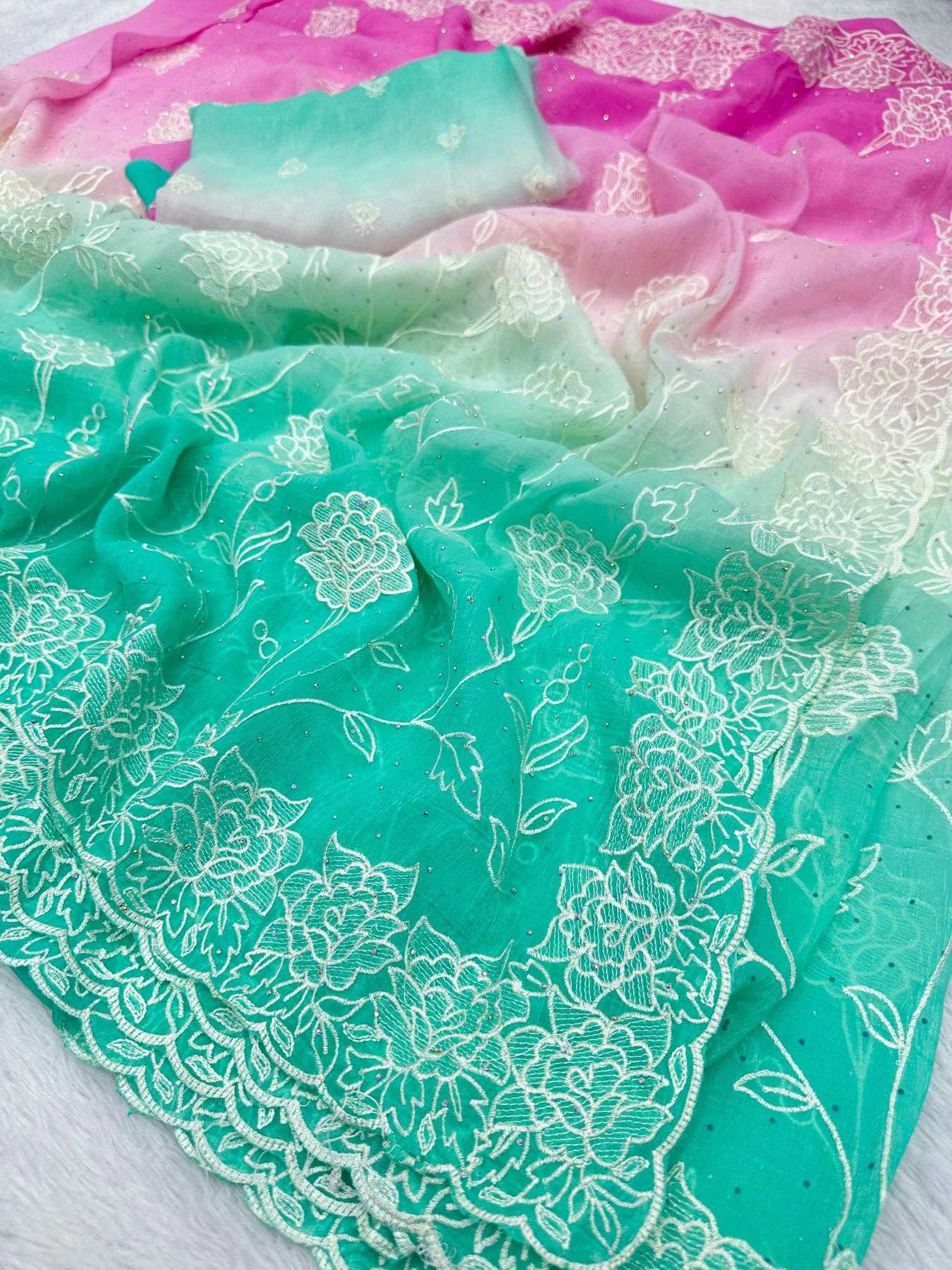 Ynf Crunchi KESH114 4839 Sarees Wholesale Designer Sarees Fancy Sarees Cutwork Saree Manufacturer