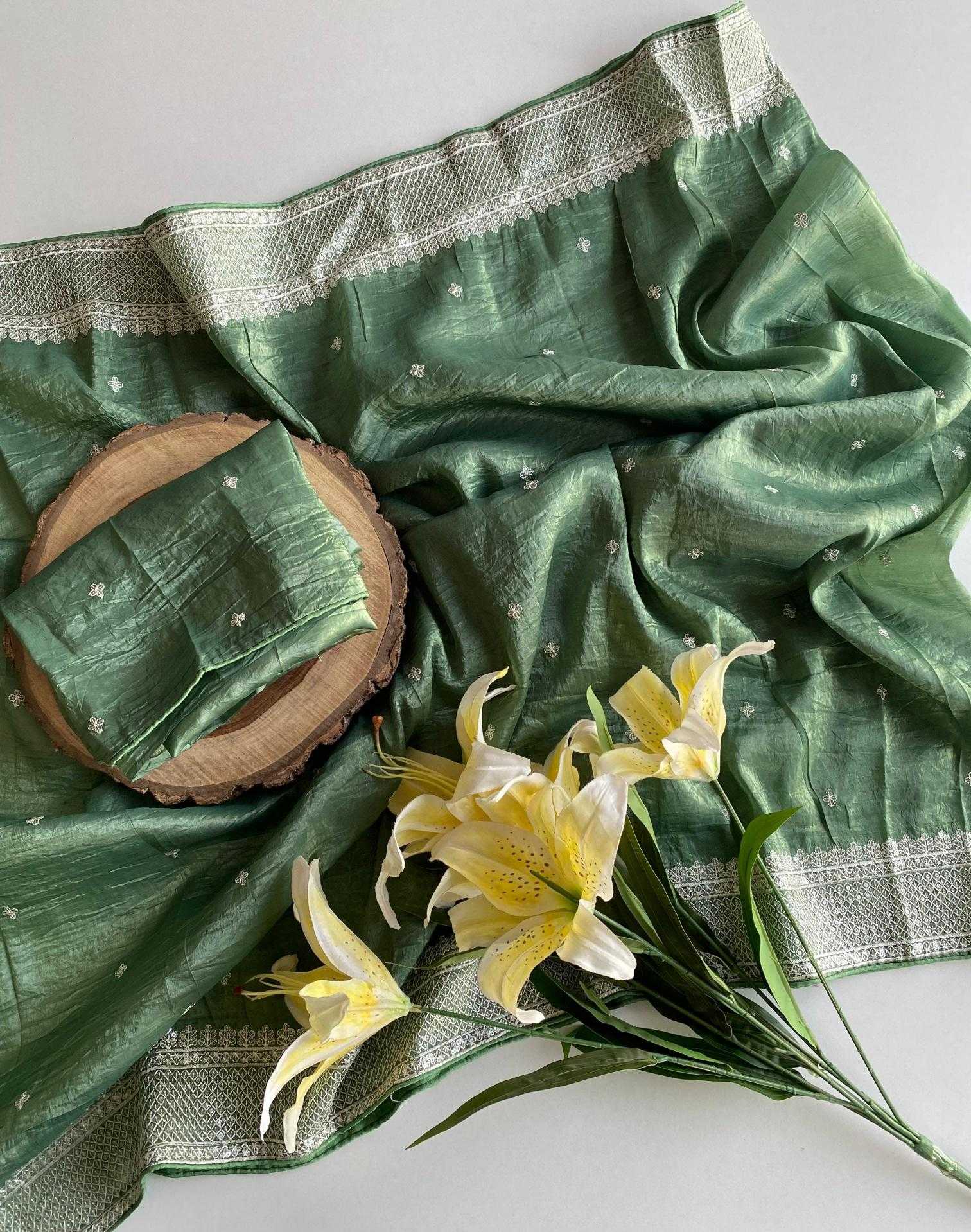 Ynf Crunchi KESH249 Nitya Sarees Wholesale Designer Sarees Sequence Sarees Embroidered Sarees Manufacturer