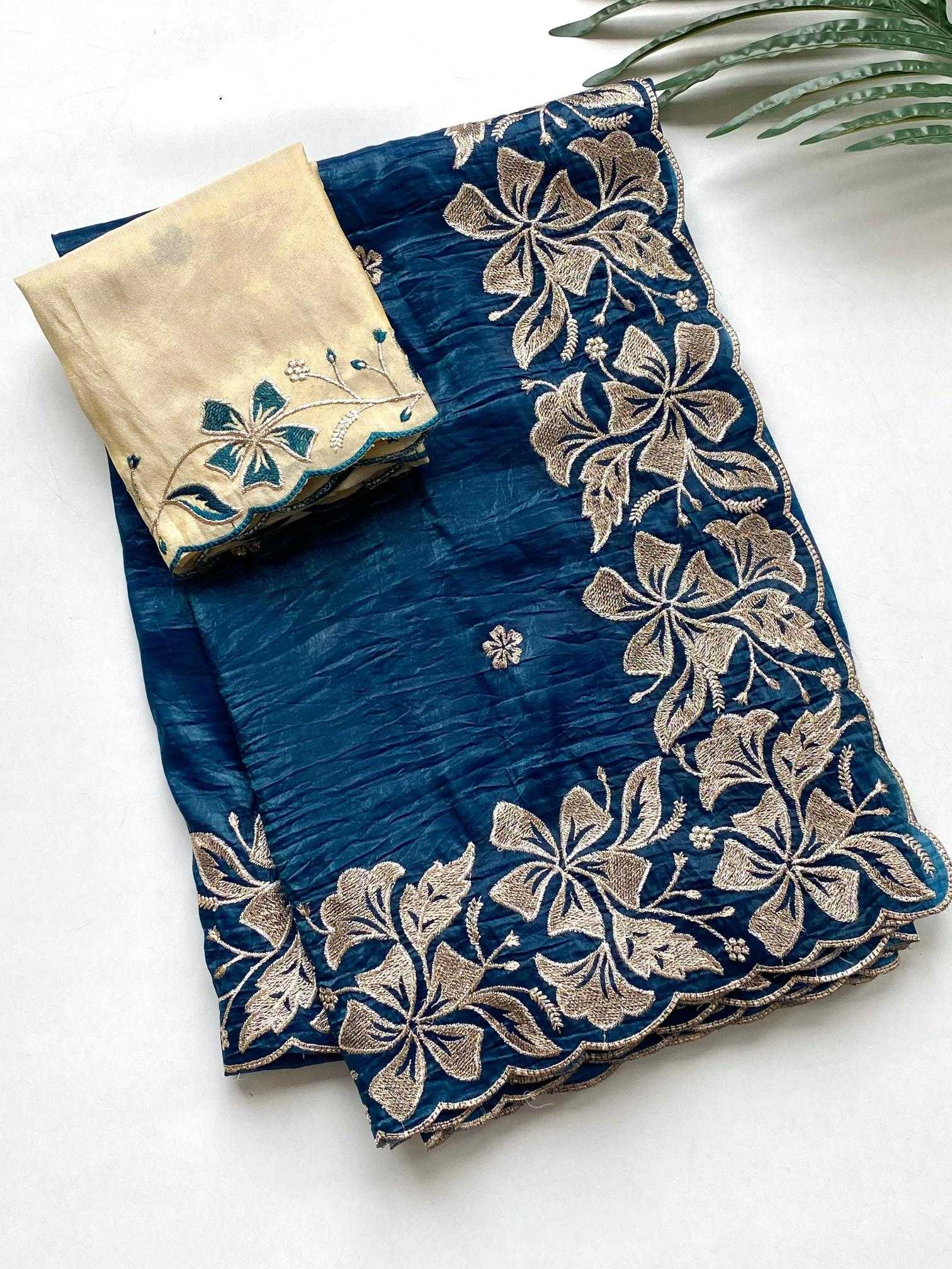 Ynf Crush Silk KESH249 Poonam Silk Sarees Wholesale Designer Silk Sarees Silk Sarees For Weddings Embroidered Silk Sarees Manufacturer