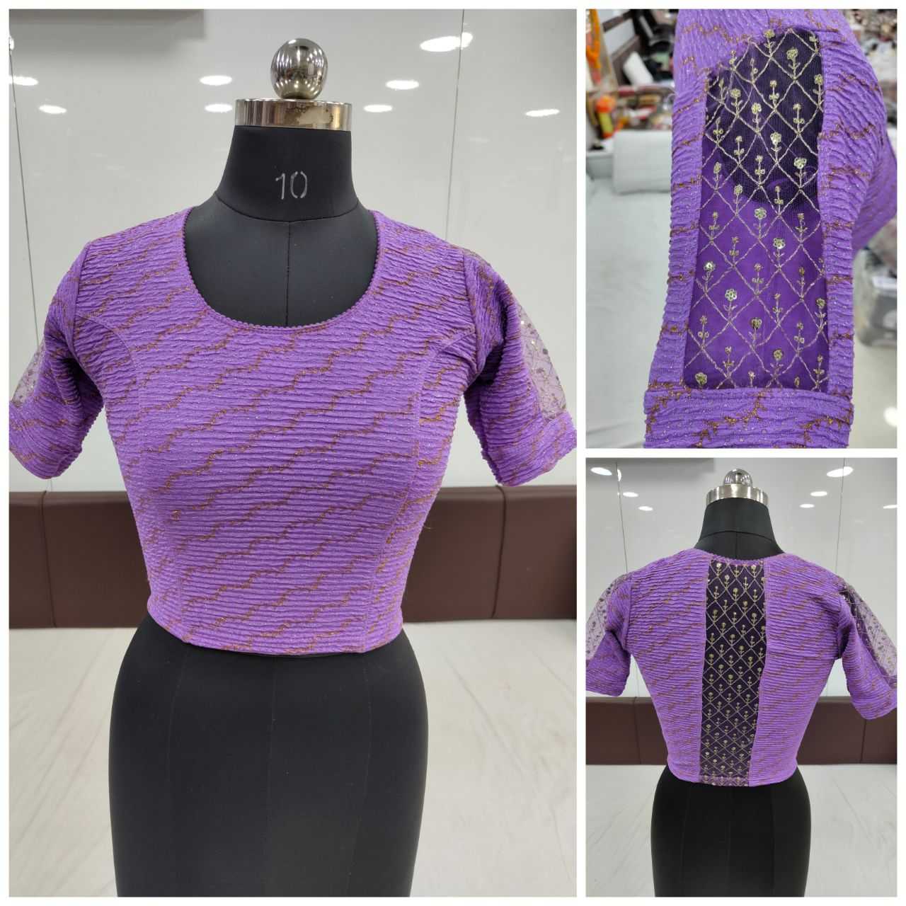 Ynf Crush Silk KESH535 NAINA Readymade Blouses Wholesale Blouse Designer Blouse Embroidered Blouses Manufacturer
