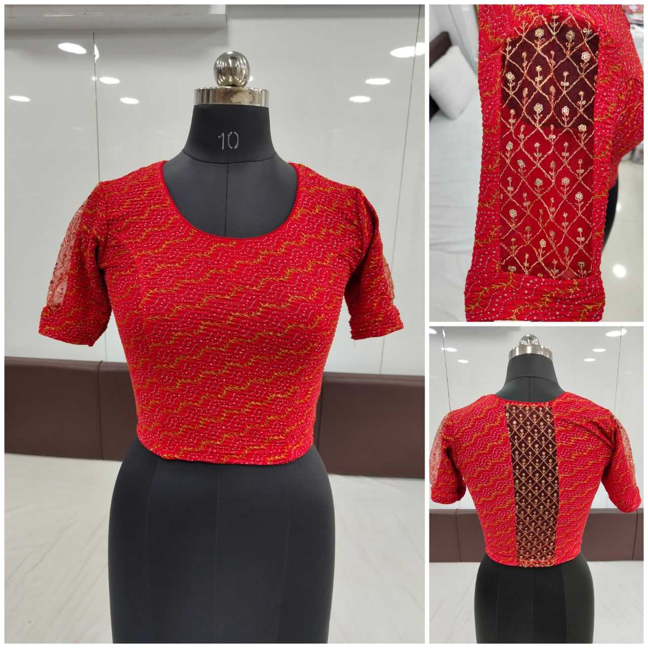 Ynf Crush Silk KESH535 NAINA Readymade Blouses Wholesale Blouse Designer Blouse Embroidered Blouses Manufacturer