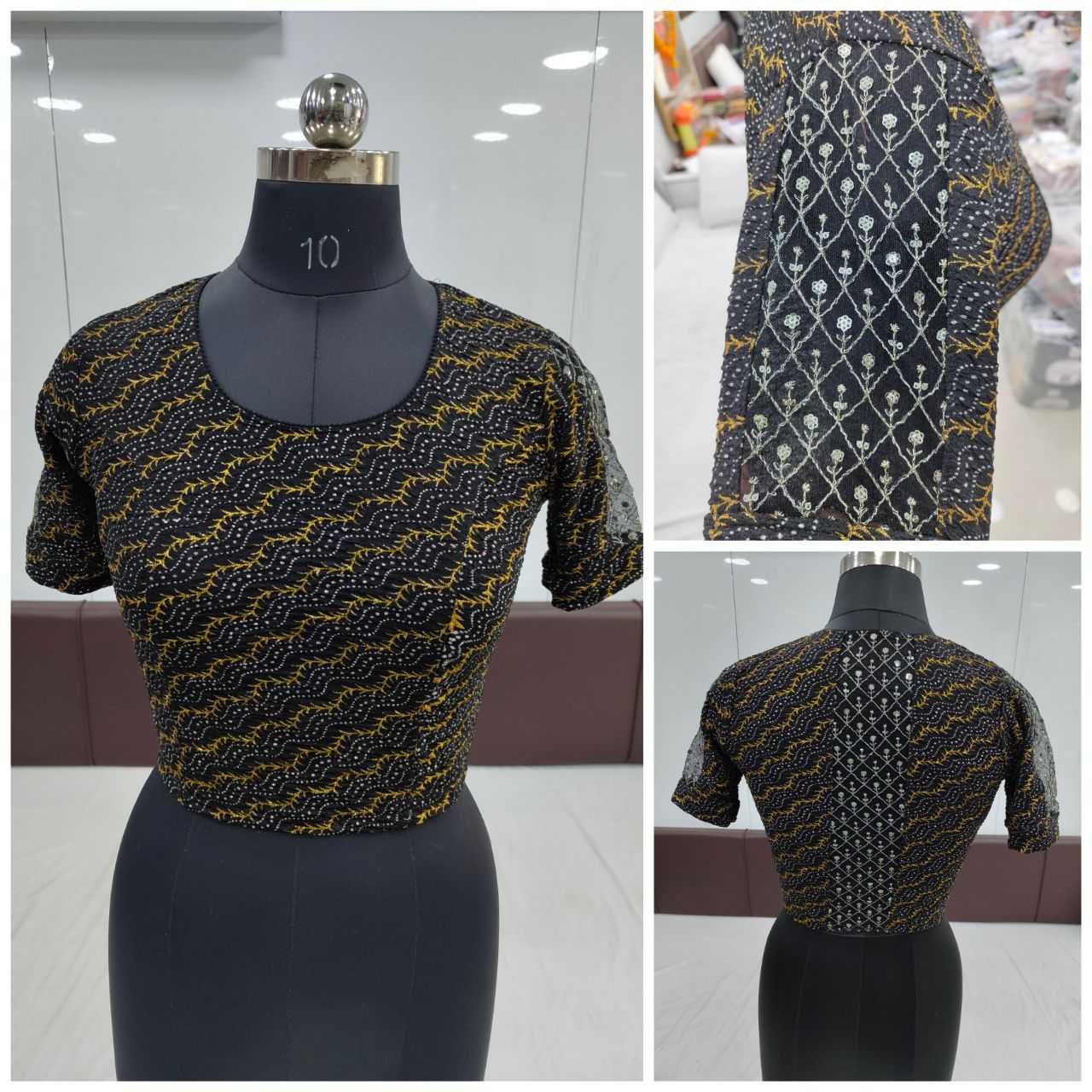 Ynf Crush Silk KESH535 NAINA Readymade Blouses Wholesale Blouse Designer Blouse Embroidered Blouses Manufacturer