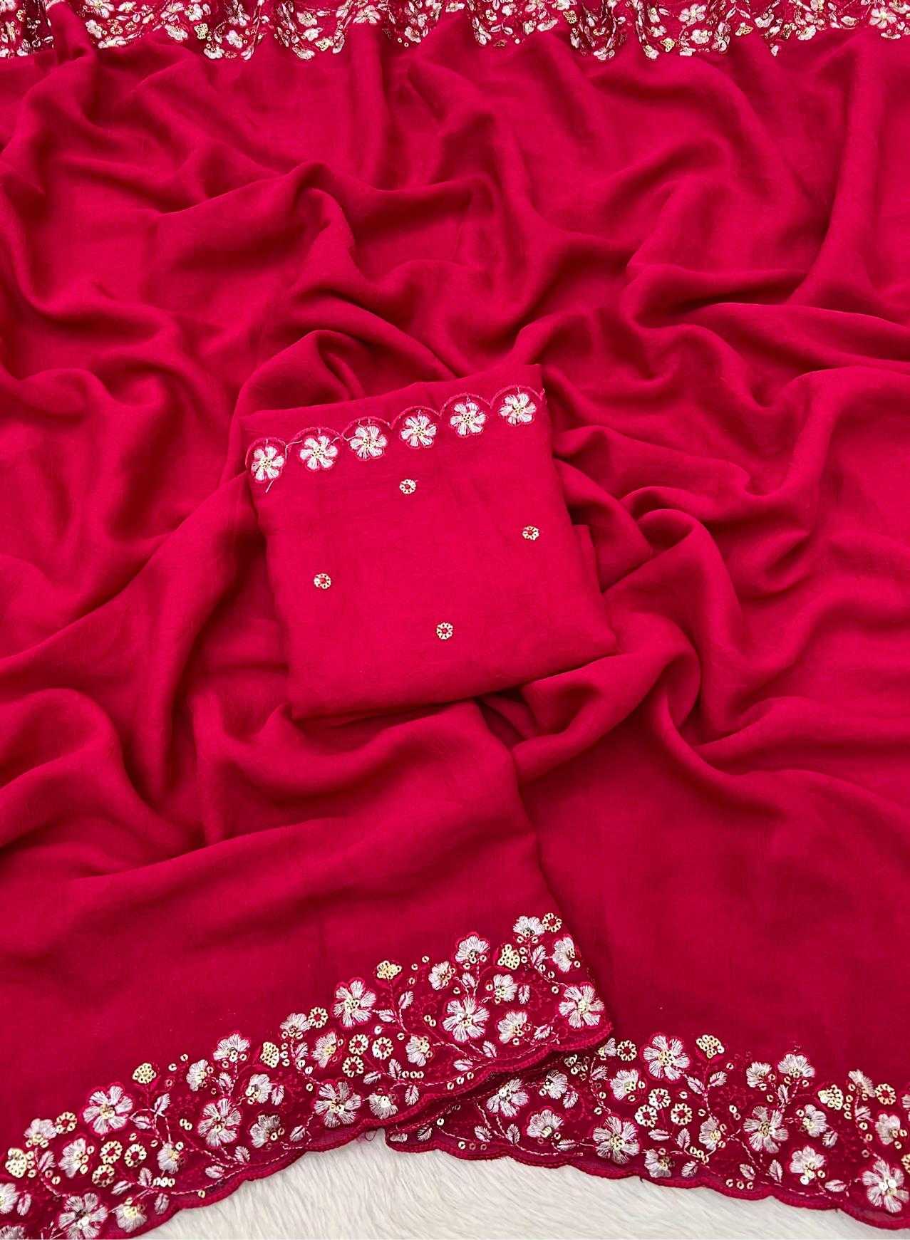 Ynf Crush Silk RIN198 AMONA Silk Sarees Wholesale Soft Silk Sarees Designer Silk Sarees Embroidered Silk Sarees Manufacturer