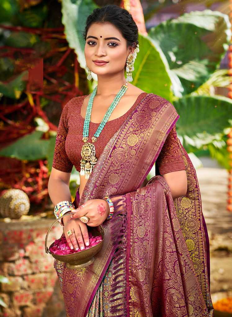 Ynf Dharmavaram Silk KESH462 714- Chaturi Silk 03 Silk Sarees Wholesale Heavy Silk Sarees Manufacturer