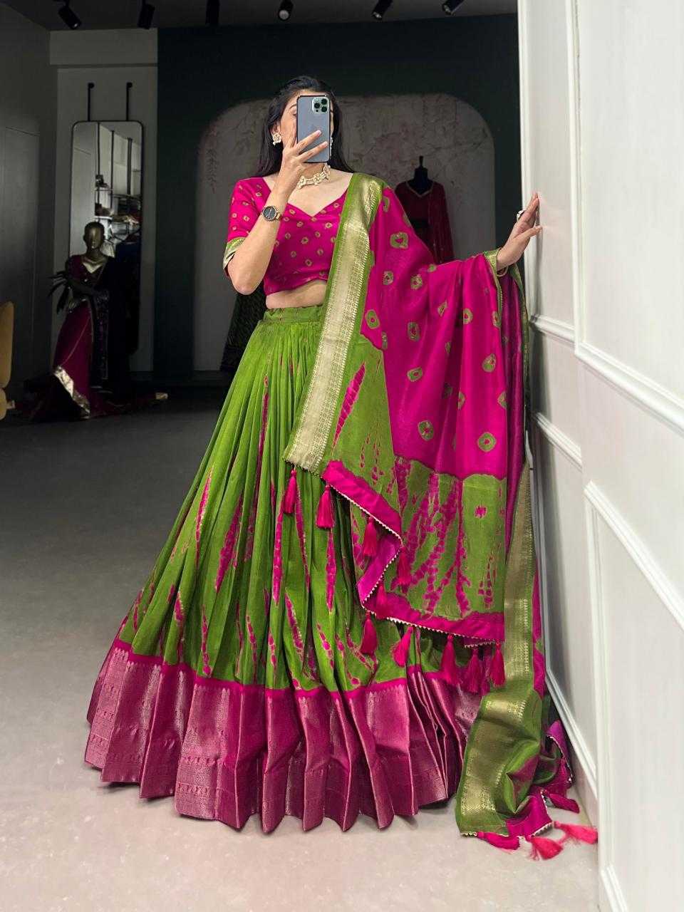 Ynf Dola Silk KESH134 1228 Lehengas Festive Collections Wholesale Silk Lehenga Zari Work Lehenga Onam Collections Manufacturer