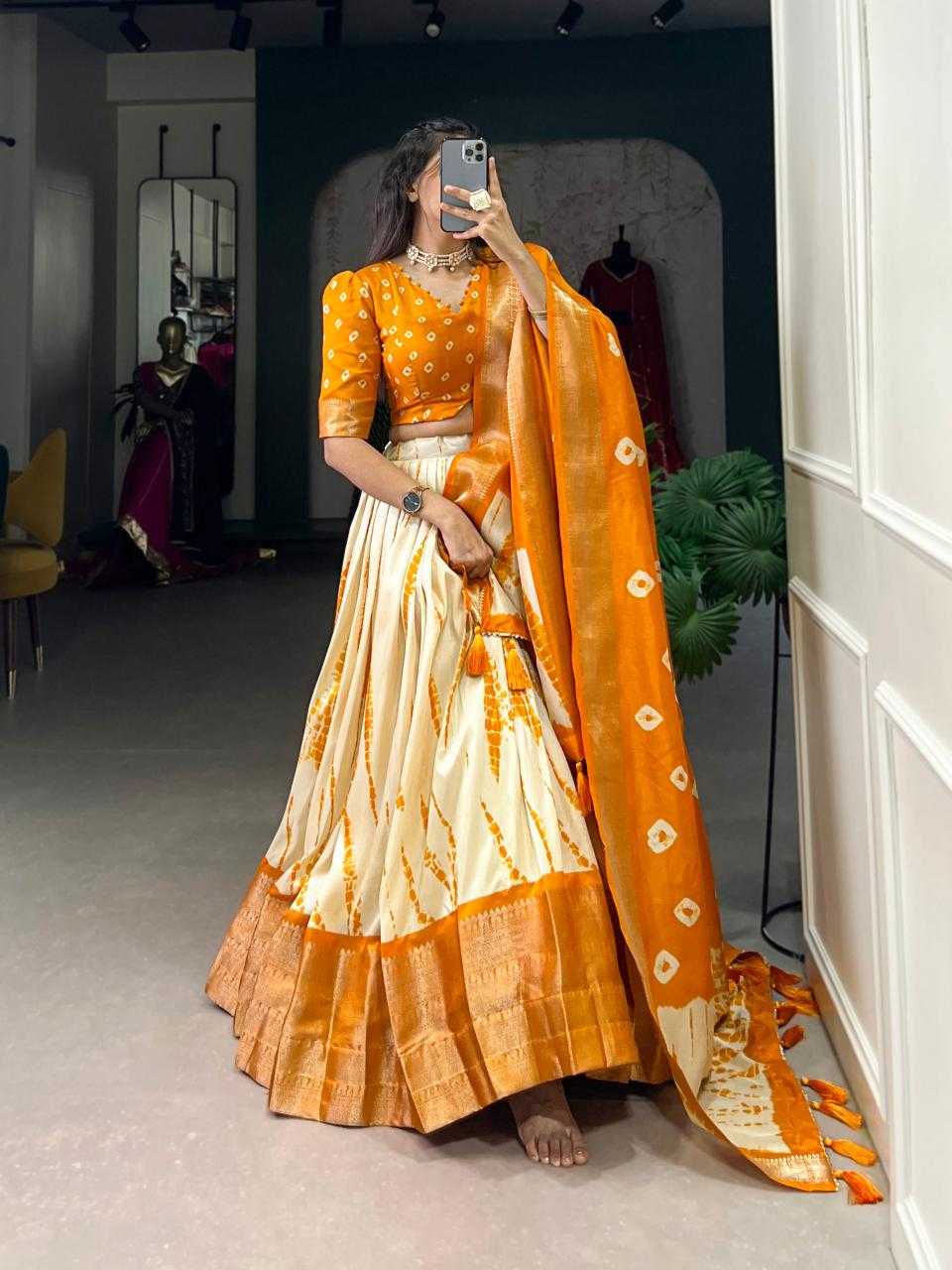 Ynf Dola Silk KESH134 1228 Lehengas Festive Collections Wholesale Silk Lehenga Zari Work Lehenga Onam Collections Manufacturer