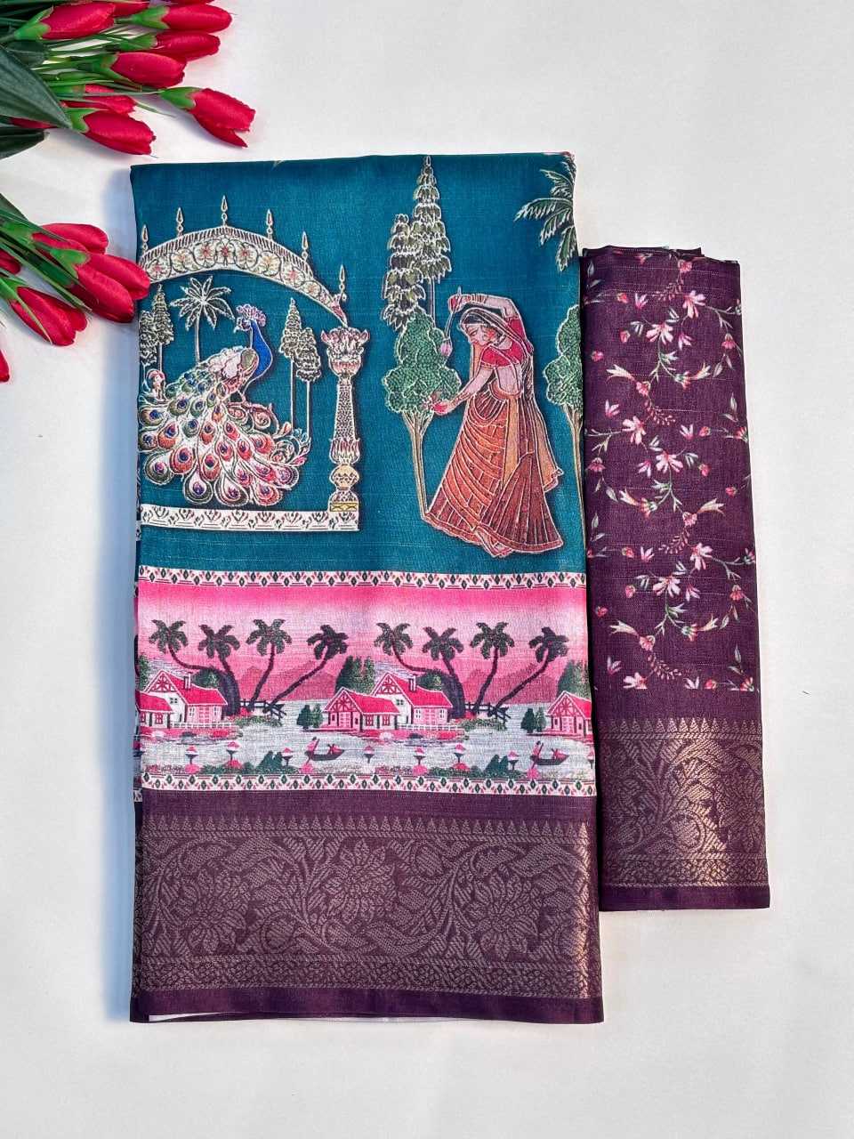 Ynf Dola Silk KESH485 82 Silk Sarees Wholesale Dola Silk Sarees Traditional Silk Sarees Printed Silk Saree Manufacturer
