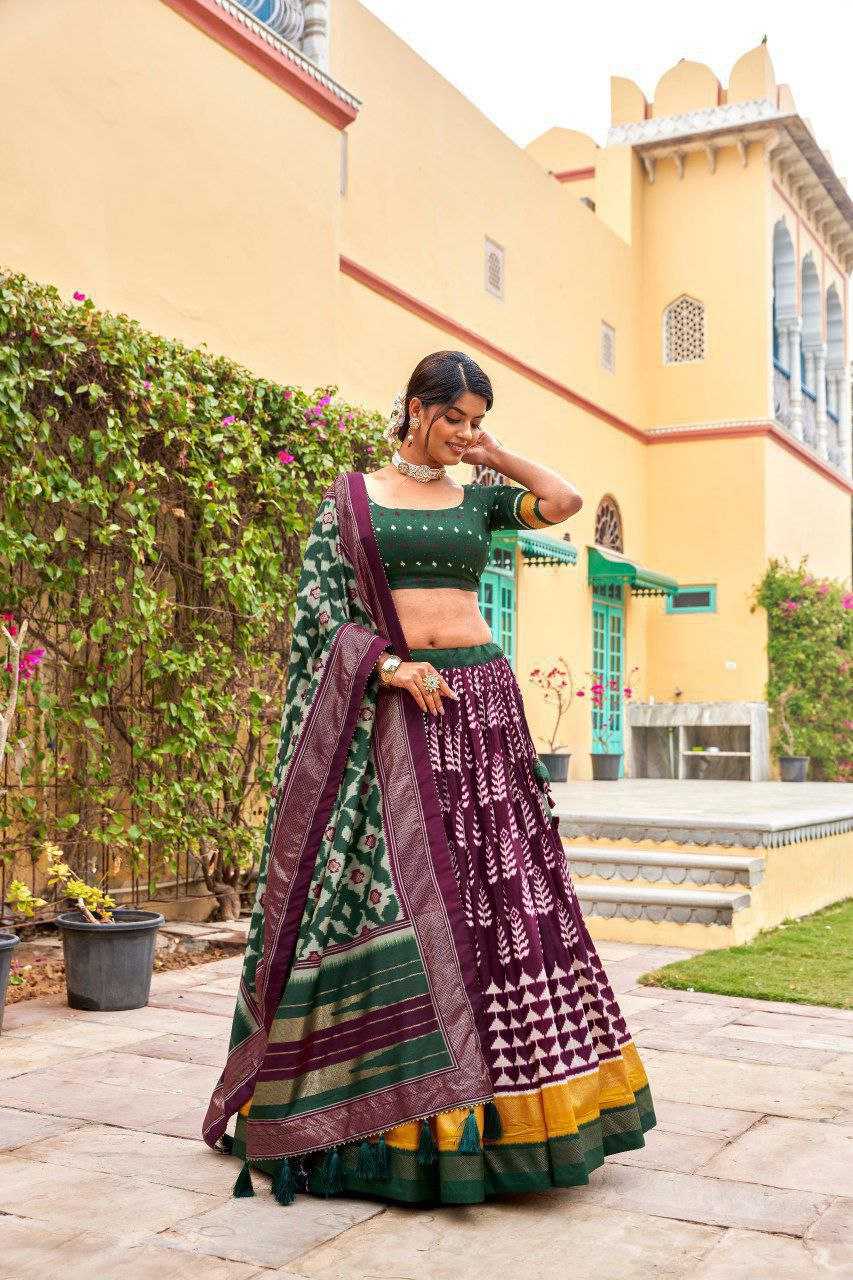 Ynf Dola Silk KESH511 BATIKA Lehengas Wholesale Traditional Lehenga Silk Lehenga Printed Lehenga Manufacturer