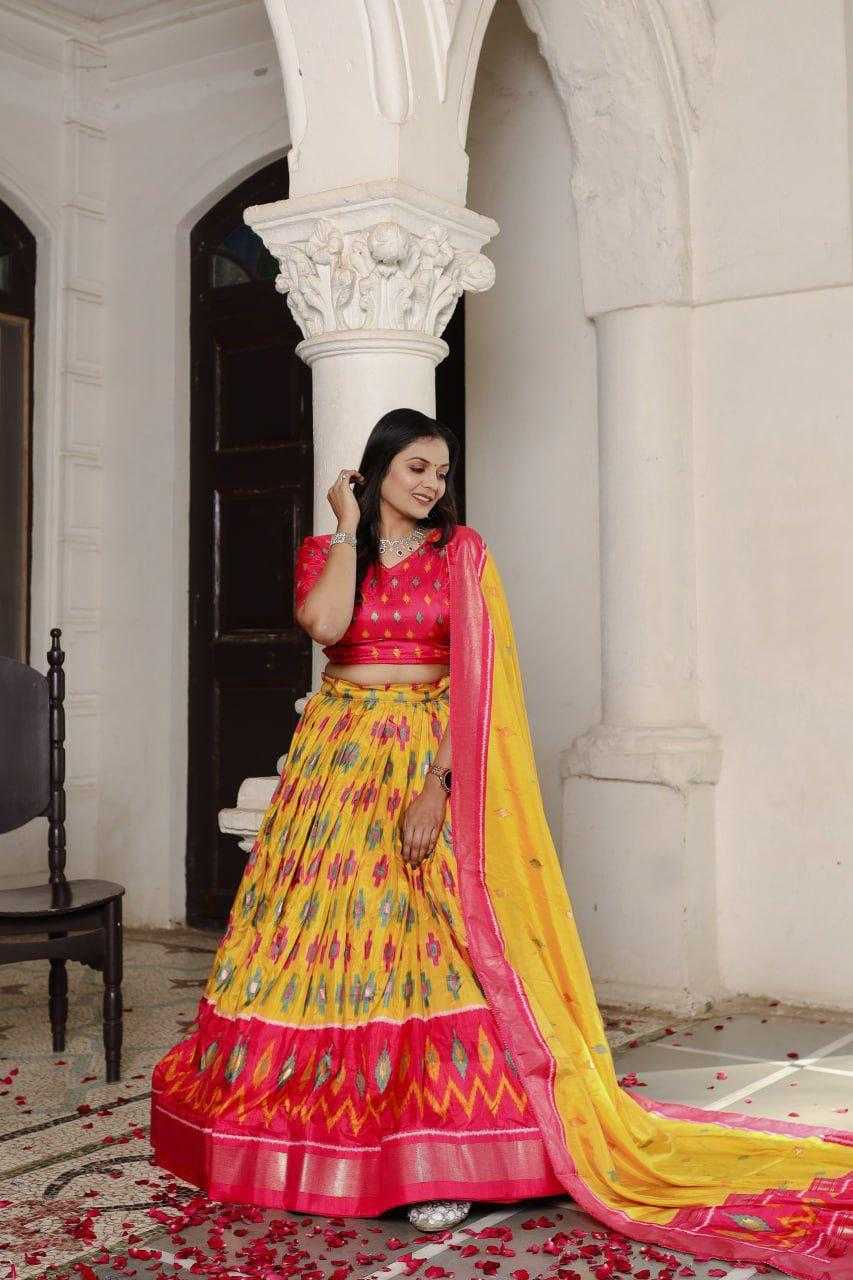 Ynf Dola Silk KESH511 Zickzack 2 Lehengas Wholesale Designer Lehenga Traditional Lehenga Printed Lehenga Manufacturer