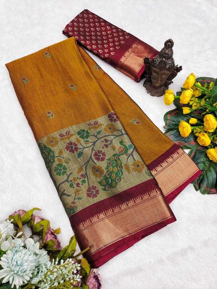 Ynf Dola Silk RIN118 TRENDY Silk Sarees Wholesale Dola Silk Sarees Paithani Sarees Zari Border Silk Sarees Manufacturer