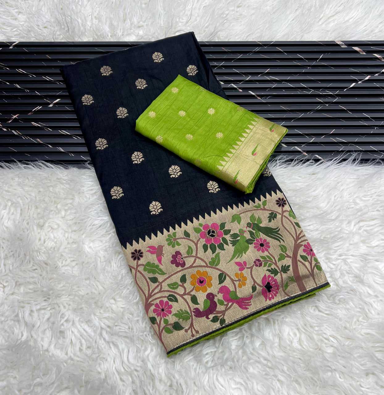 Ynf Dola Silk RIN225 945 Sarees Wedding Collections Festive Collections Wholesale Silk Sarees Festive Sarees Sarees With Blouse Manufacturer