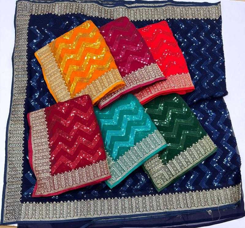 Ynf Fancy KESH114 6304 Sarees Wholesale Designer Sarees Sequence Sarees Zari Border Sarees Manufacturer