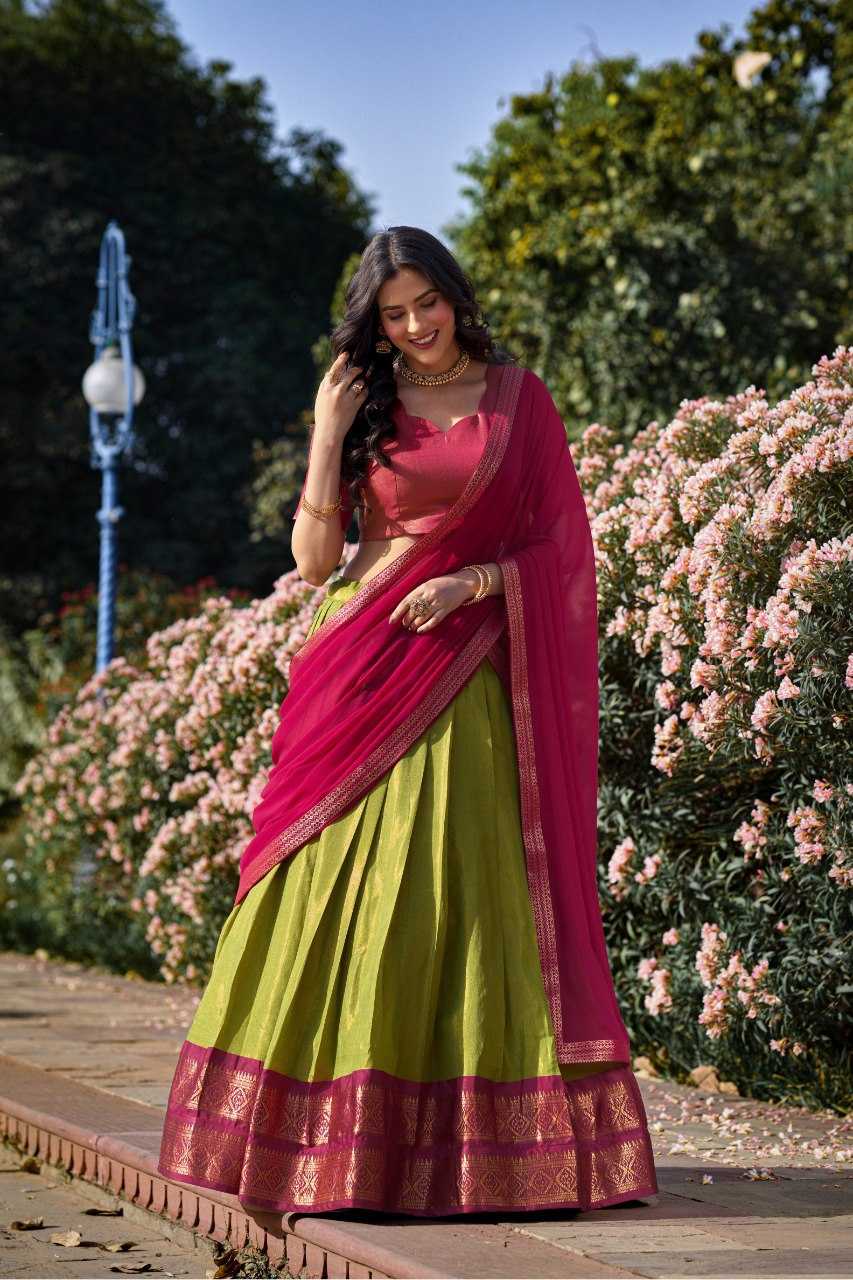 Ynf Fancy KESH134 2001 Lehengas Festive Collections Wholesale Designer Lehenga Zari Work Lehenga Onam Collections Manufacturer