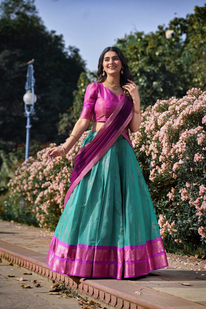 Ynf Fancy KESH134 2001 Lehengas Festive Collections Wholesale Designer Lehenga Zari Work Lehenga Onam Collections Manufacturer