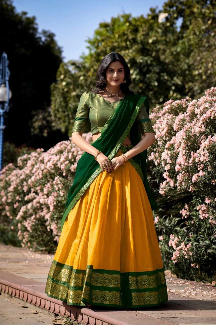 Ynf Fancy KESH134 2001 Lehengas Festive Collections Wholesale Designer Lehenga Zari Work Lehenga Onam Collections Manufacturer