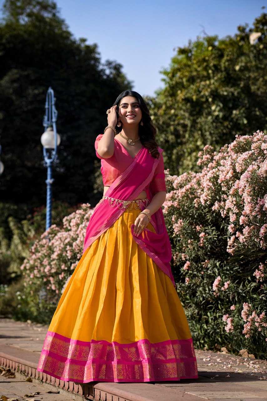 Ynf Fancy KESH134 2001 Lehengas Festive Collections Wholesale Designer Lehenga Zari Work Lehenga Onam Collections Manufacturer