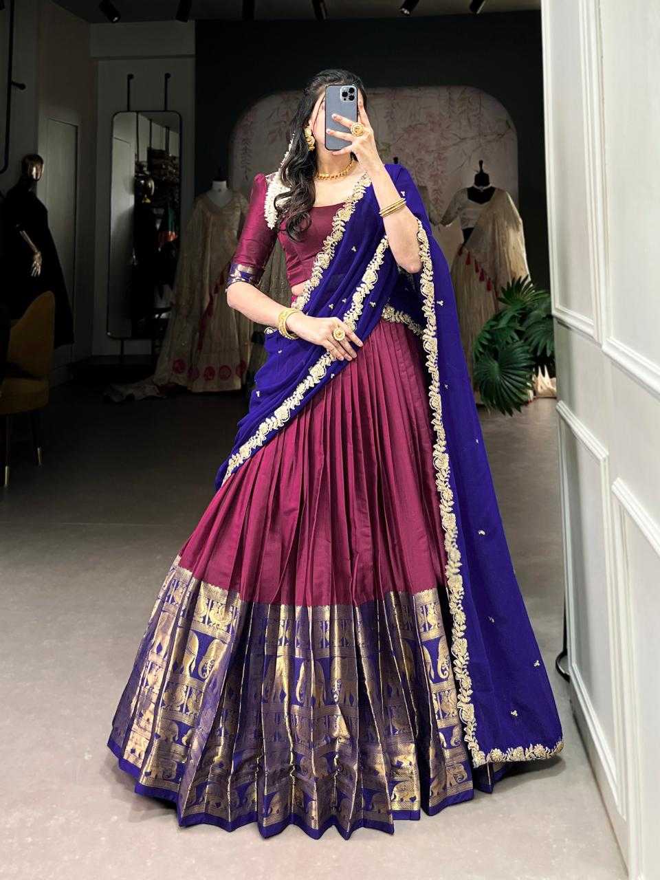 Ynf Fancy KESH134 2023 Lehengas Festive Collections Wholesale Wedding Lehenga Zari Work Lehenga Onam Collections Manufacturer