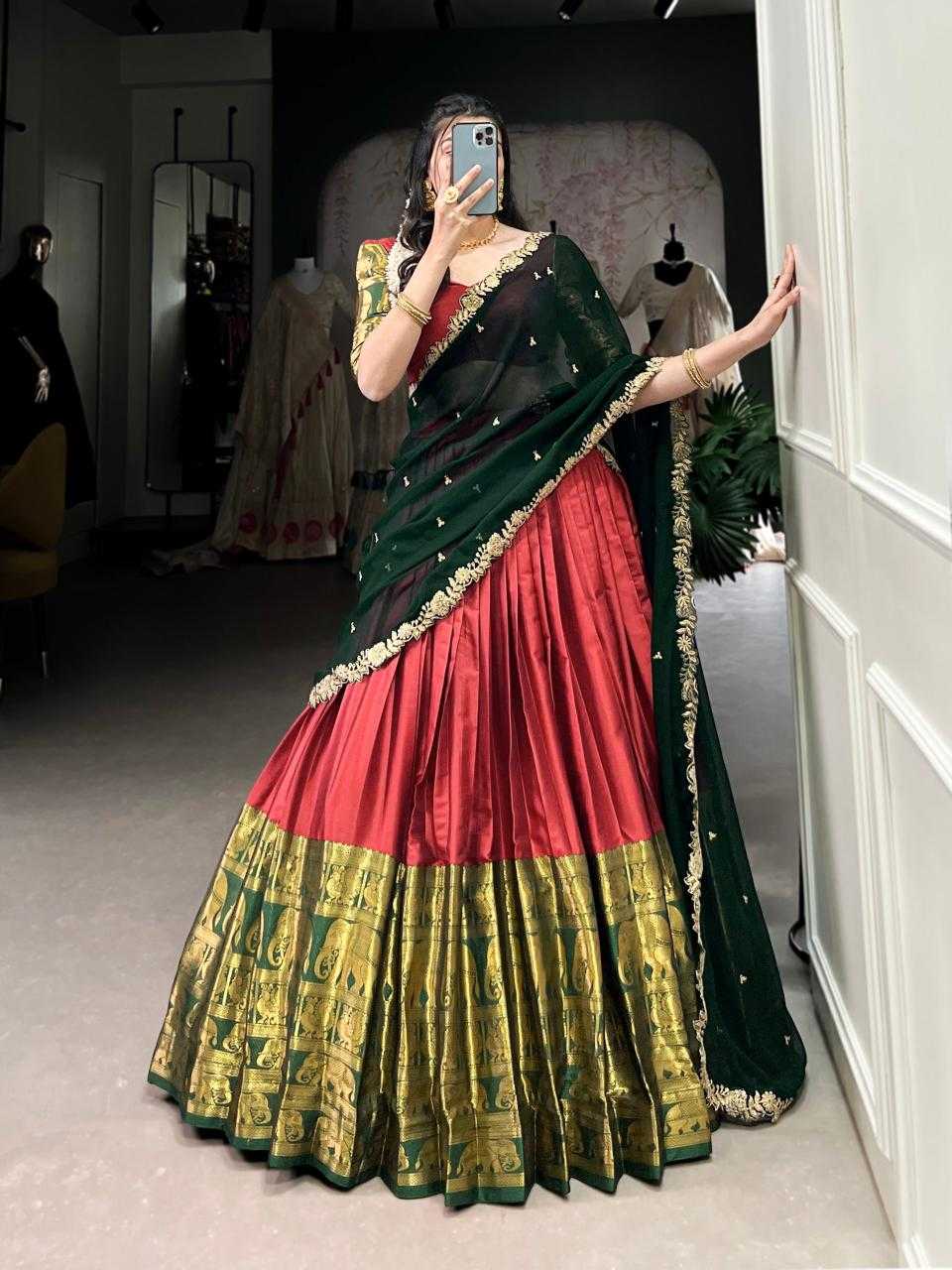 Ynf Fancy KESH134 2023 Lehengas Festive Collections Wholesale Wedding Lehenga Zari Work Lehenga Onam Collections Manufacturer