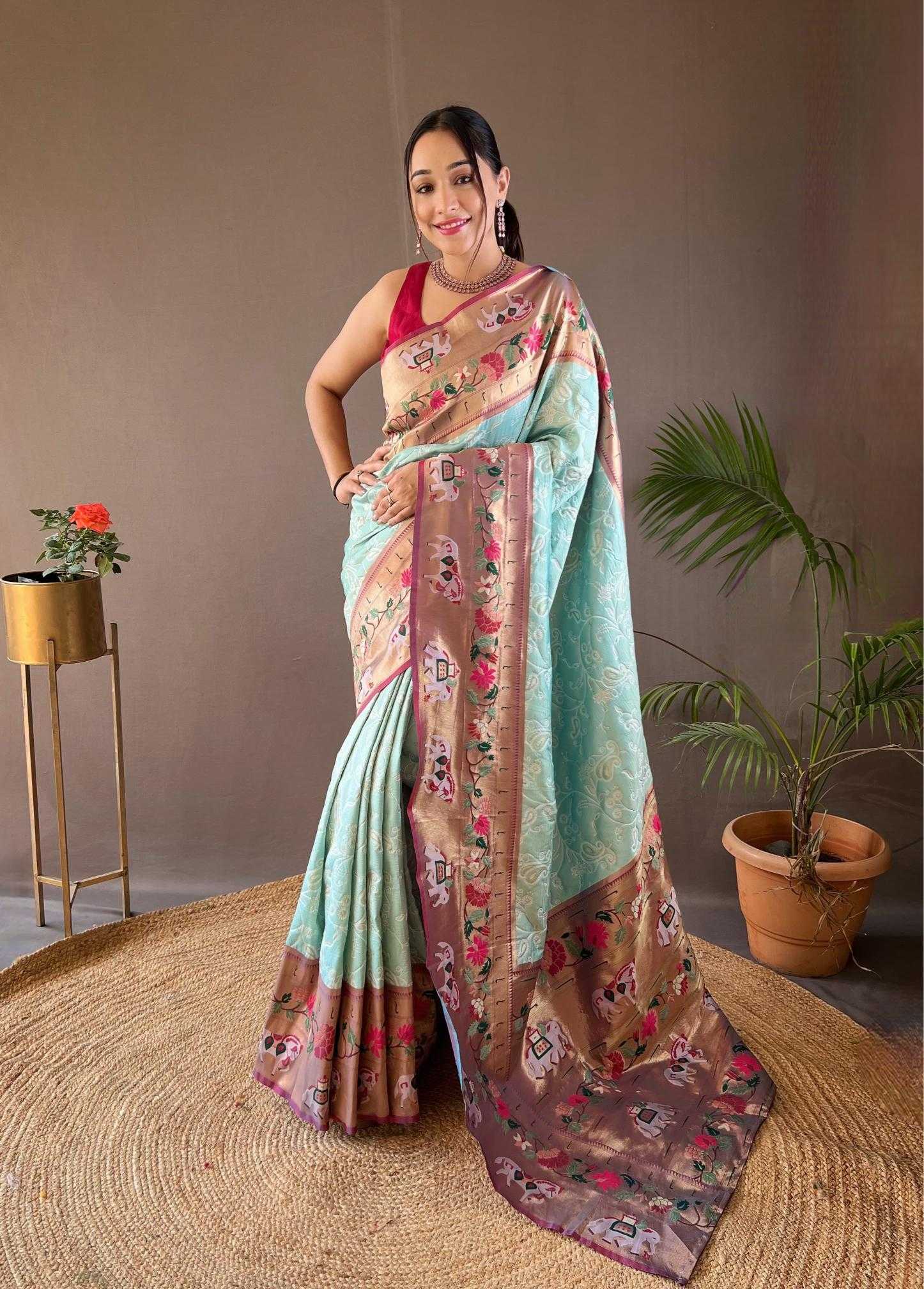 Ynf Fancy KESH249 Godavari Sarees Wedding Collections Wholesale Designer Sarees Traditional Sarees Wedding Outfits Manufacturer