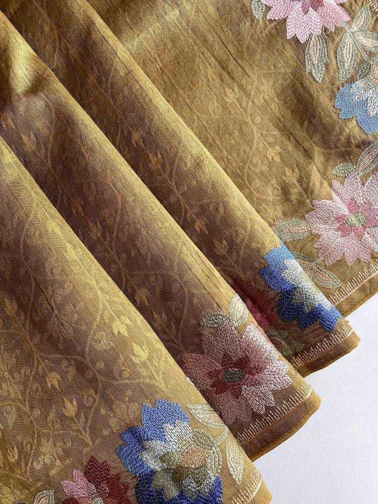 Ynf Fancy KESH249 ISHIKA Sarees Wholesale Designer Sarees Embroidered Sarees Tussar Sarees Manufacturer