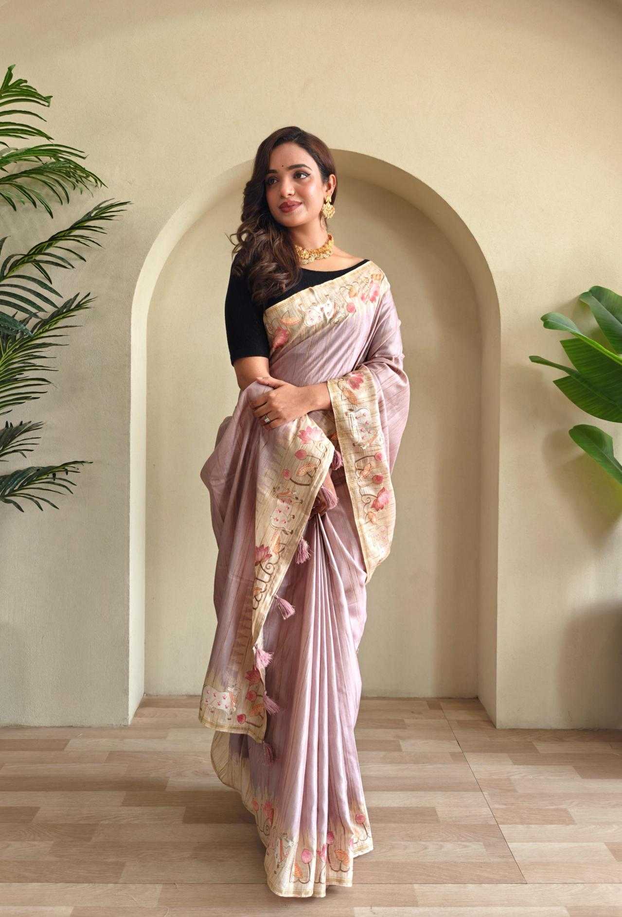Ynf Fancy KESH249 KALYANI Sarees Wholesale Designer Sarees Embroidered Sarees Tussar Sarees Manufacturer