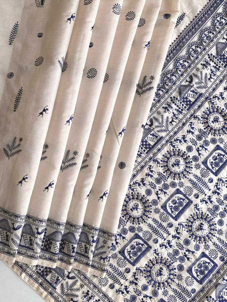 Ynf Fancy KESH249 MYRA Sarees Festive Collections Wholesale Embroidered Sarees Tussar Sarees Onam Collections Manufacturer